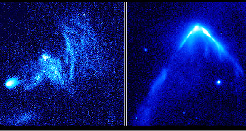 NASA Hubble ballistic stars