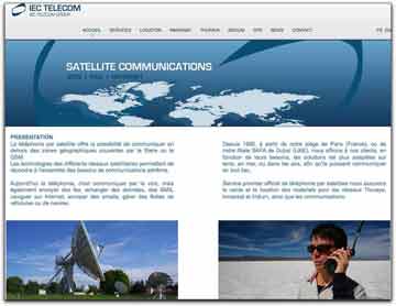 IEC Telecom homepage