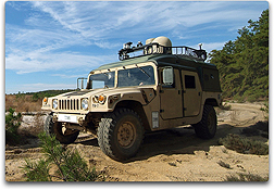 Army KU band jeep