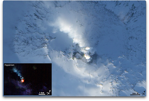 EO-1 Erebus volcano (NASA)