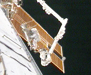 3rd spacewalk for STS-119