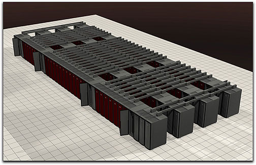 Sandia Labs' Red Storm supercomputer