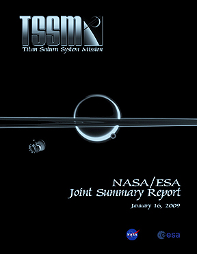 TSSM NASA ESA report cover