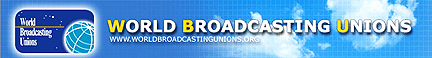 World Broadcasting Unions banner