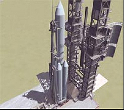 Russian Angara rocket image