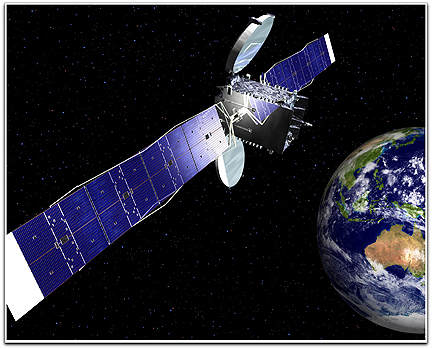 Optus D3 satellite
