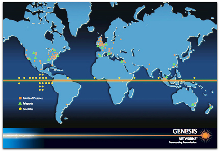 Genesis Networks coverage map