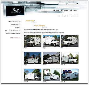 Crawford Ku-band trucks page