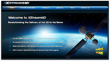 XStreamHD homepage