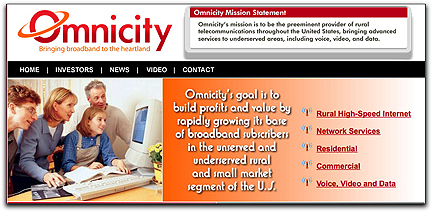 Omnicity homepage