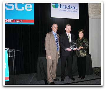 CapRock receiving ISCe 2009 award