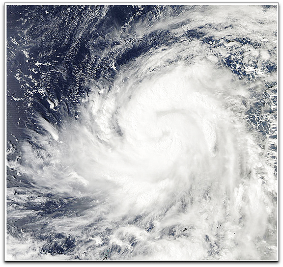 Typhoon Lupit (NASA Aqua)