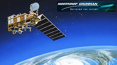 Northrop Grumman logo + NPOESS satellite