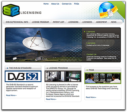 S2 Licensing homepage