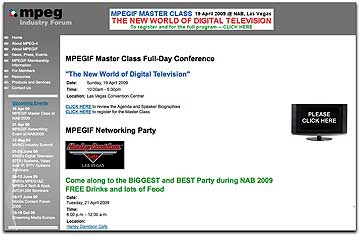 MPEG Industry Forum webpage