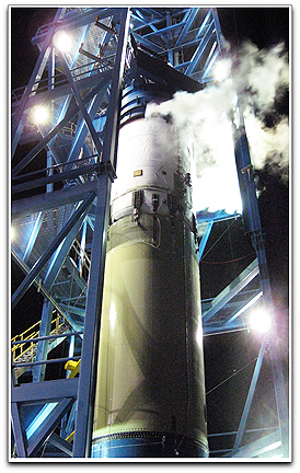 Falcon 9 2nd stage photo
