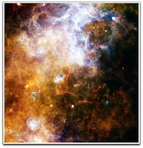 Herschel Observatory Milky Way region (ESA NASA)