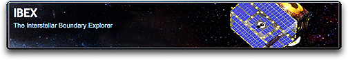 NASA's IBEX banner