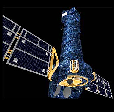 ESA's XMM-Newton spacecraft 3D model