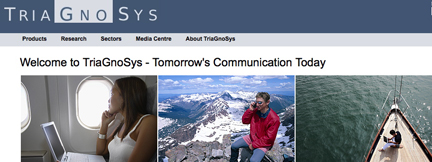 TriaGnoSys homepage banner