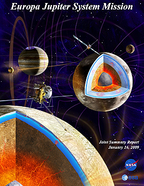 Europa Jupiter NASA ESA mission report cover