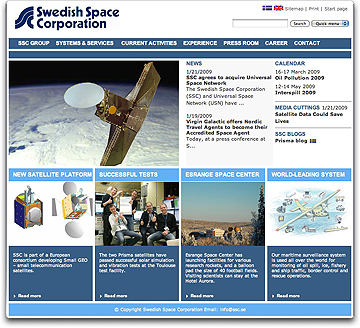 Swedish Space Corp.