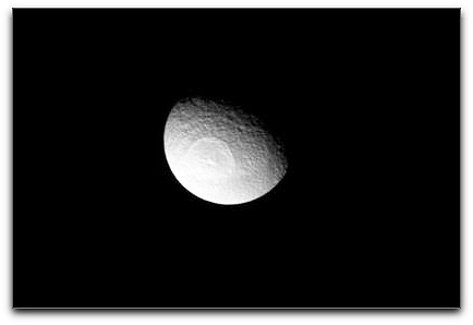 Cassini Tethys Odysseus Crater