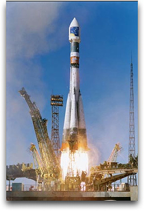 Cyclon-3 rocket launch