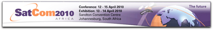 SatCom Africa 2010 banner