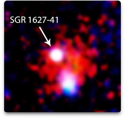 SGR 1627-41 magnetar (ESA XMM-Newton)