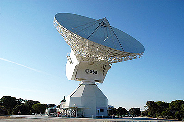 ESA 35m dish in Spain