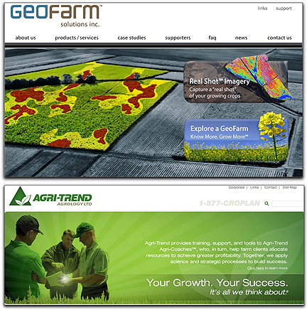 GeoFarm + Agri-Trend banners