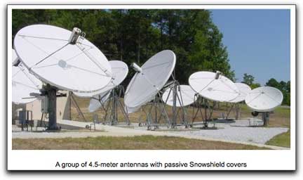 W B Walton antennas with Snow Shield