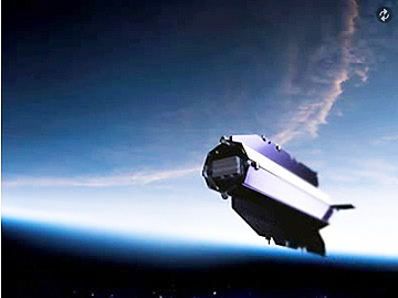 GOCE satellite (from animation)