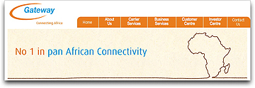 Gateway Communications homepage banner