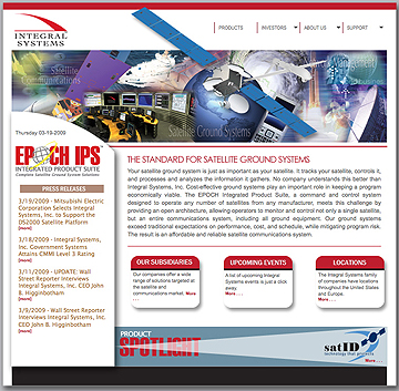 Integral Systems homepage