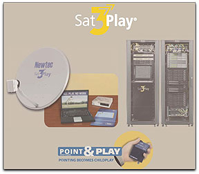 Sat3Play graphic (Newtec)