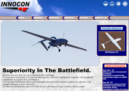 Innocon homepage