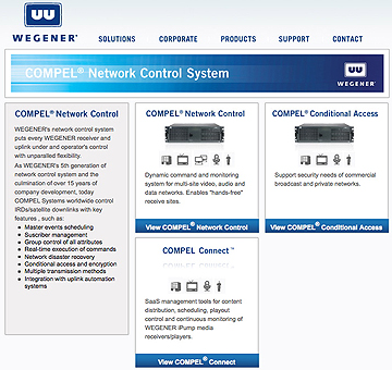 Wegener network homepage