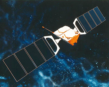 Artist's rendition of Globalstar satellite