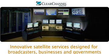 CLEAR CHANNEL Satellite + SES WORLD SKIES... Getting Up On AMC-1 ...